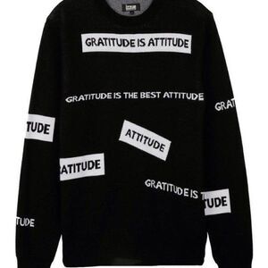 Izzue Gratitude Is Attitude Long Sleeve Sweatshirt